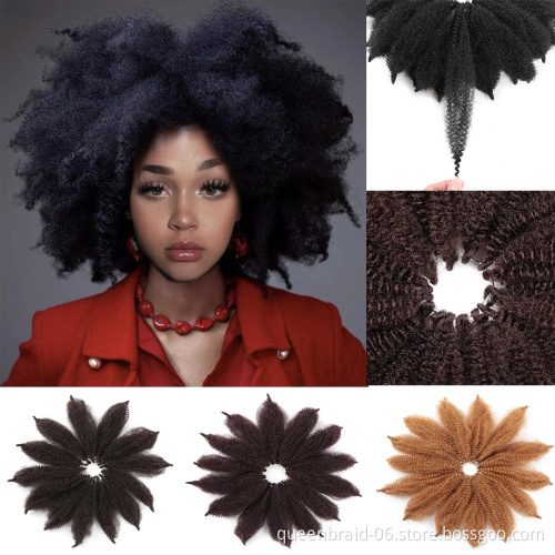 Smartbraid 8" New Crochet Hair For Beauty Afro Kinky Crochet Braids Hair Extension Afro Kinky Braid